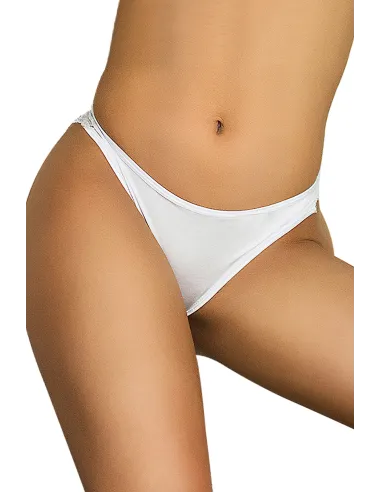 String brésilien blanc réglable - du desir au plaisir