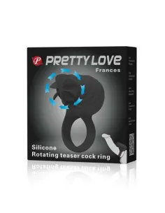 Cockring extensible rotatif PRETTY LOVE - du desir au plaisir 2