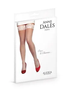 BAS AUTOFIXANT DENTELLE BLANC 2