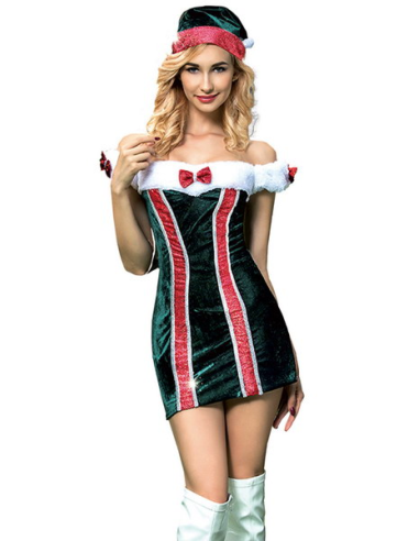 Robe sexy de mère Noël - du desir au plaisir