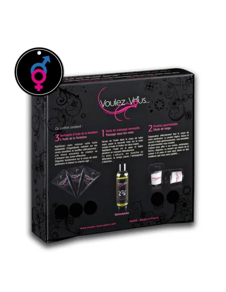 COFFRET DE MASSAGE SAINT-VALENTIN - du desir au plaisir