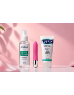 Pack sextoy débutant – vibro + lubrifiant + nettoyant pas cher