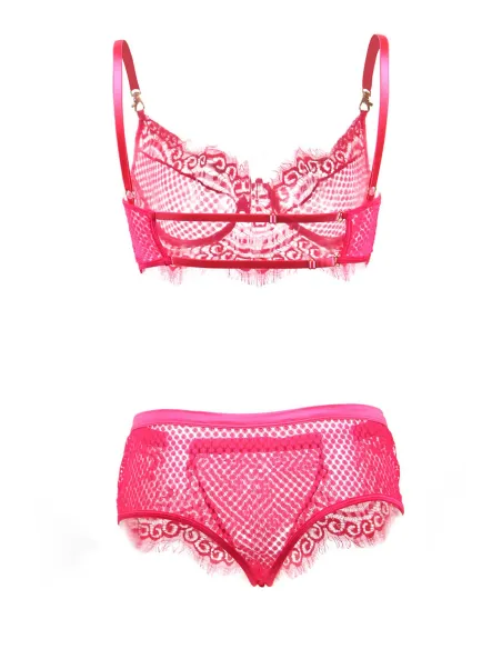 Soutien-gorge balconnet  avec tanga string - du desir au plaisir